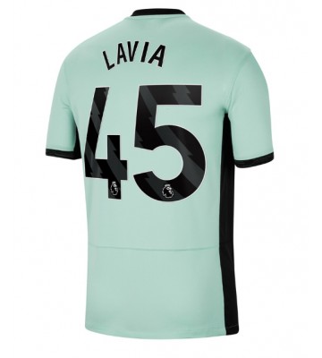 Maillot de foot Chelsea Romeo Lavia #45 Troisième 2023-24 Manches Courte